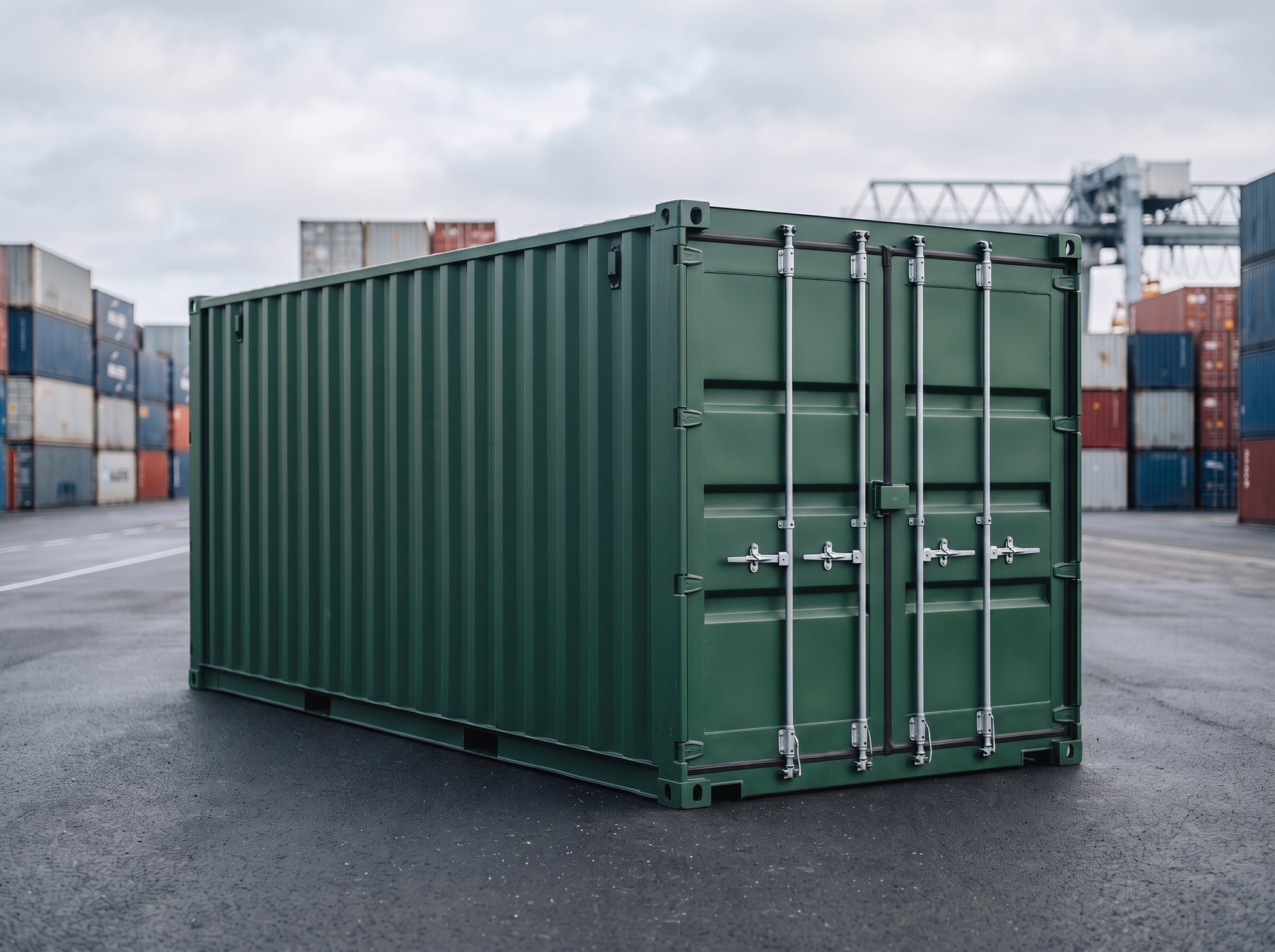 20 Fuß Container – Doppelflügeltür (Türen beidseitig)
