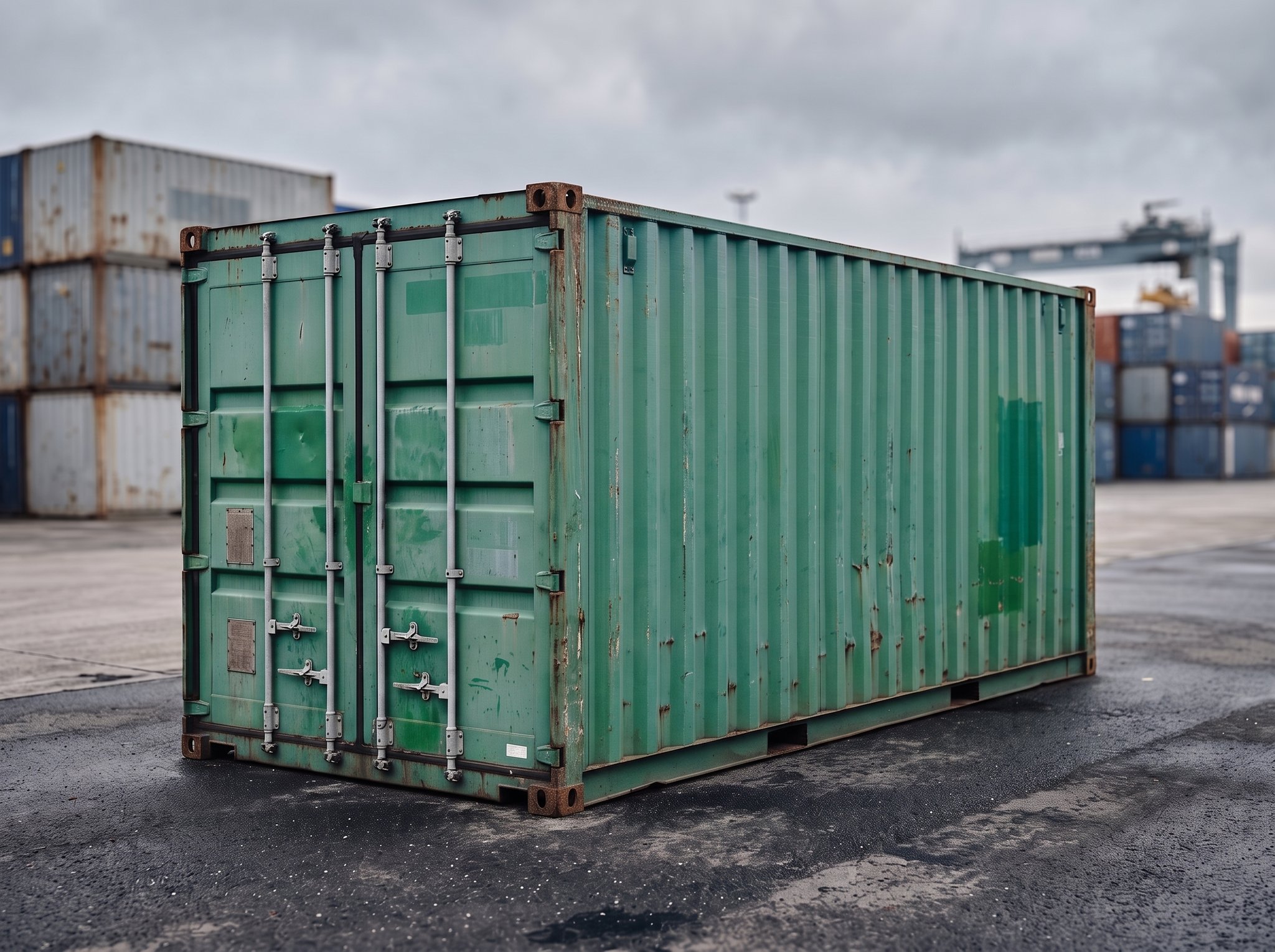 20 Fuß Lagercontainer – Gebraucht (Wind & Water Tight)