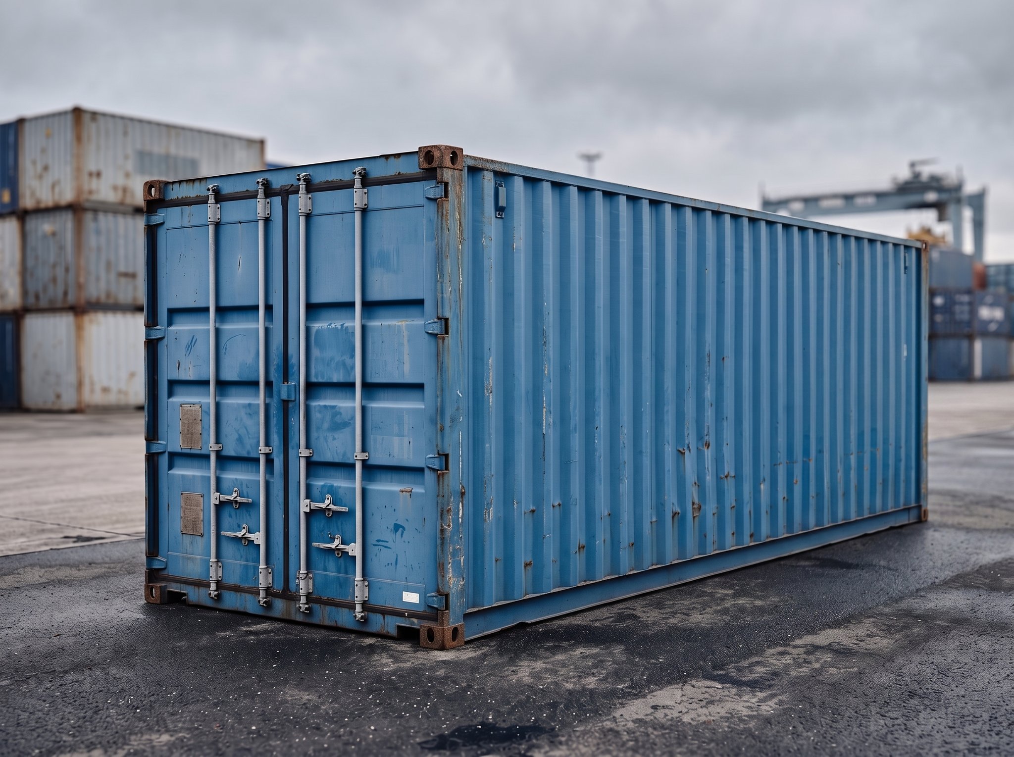 40 Fuß Lagercontainer – Gebraucht