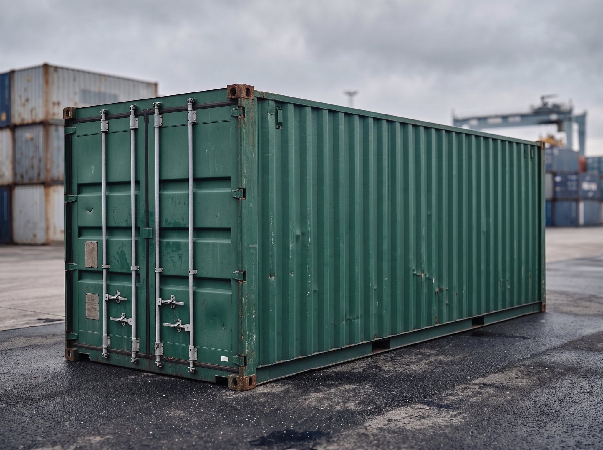 40 Fuß High Cube – Gebraucht