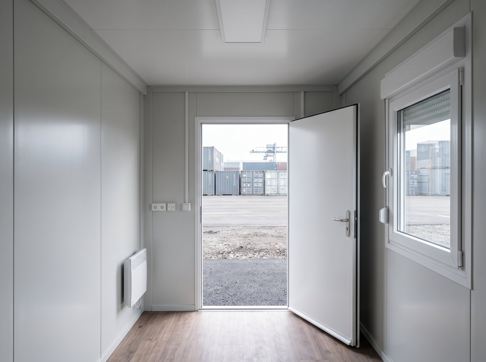 20 Fuß Bürocontainer – Gebraucht – Innenraum