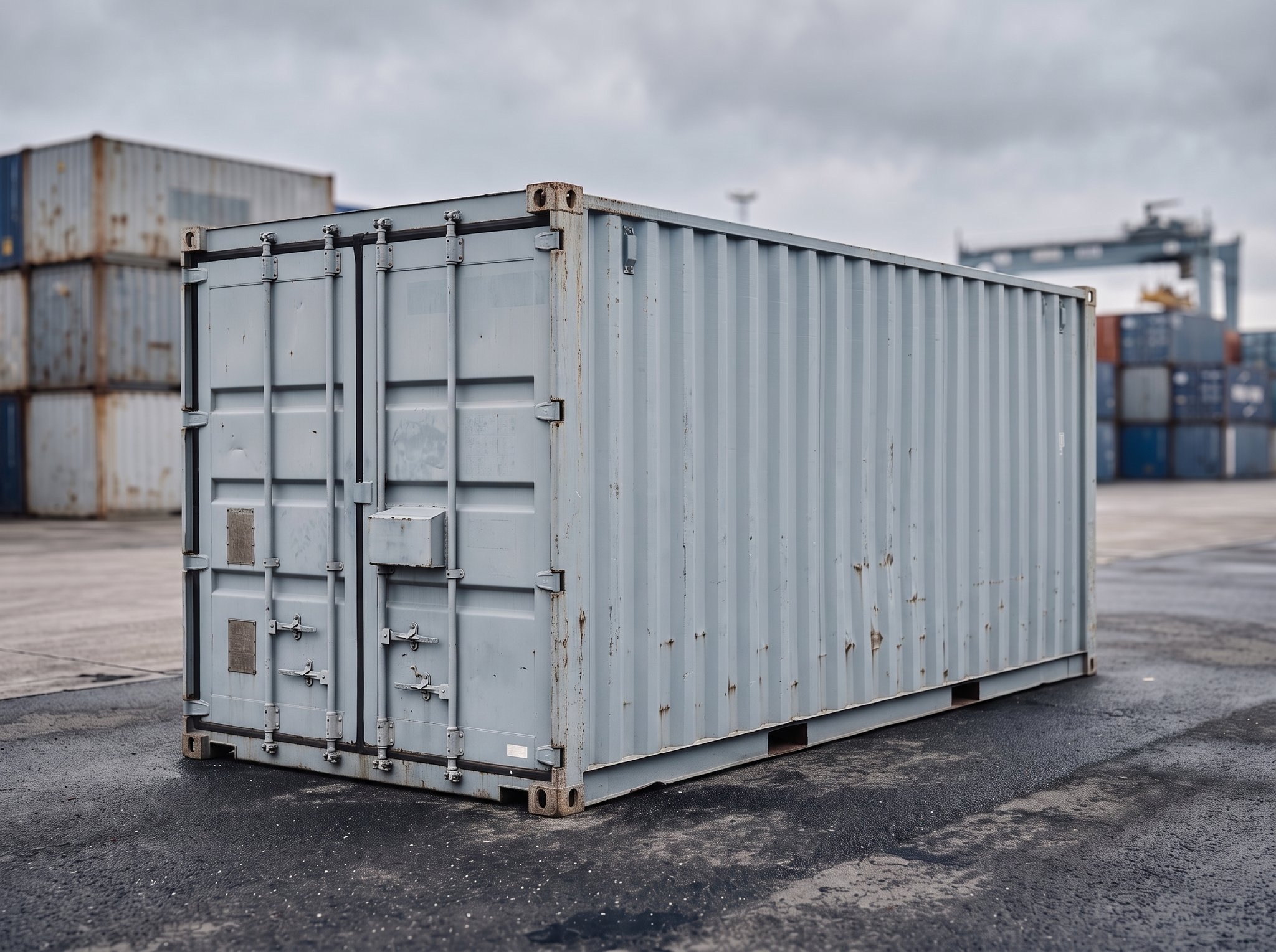 20 Fuß Materialcontainer