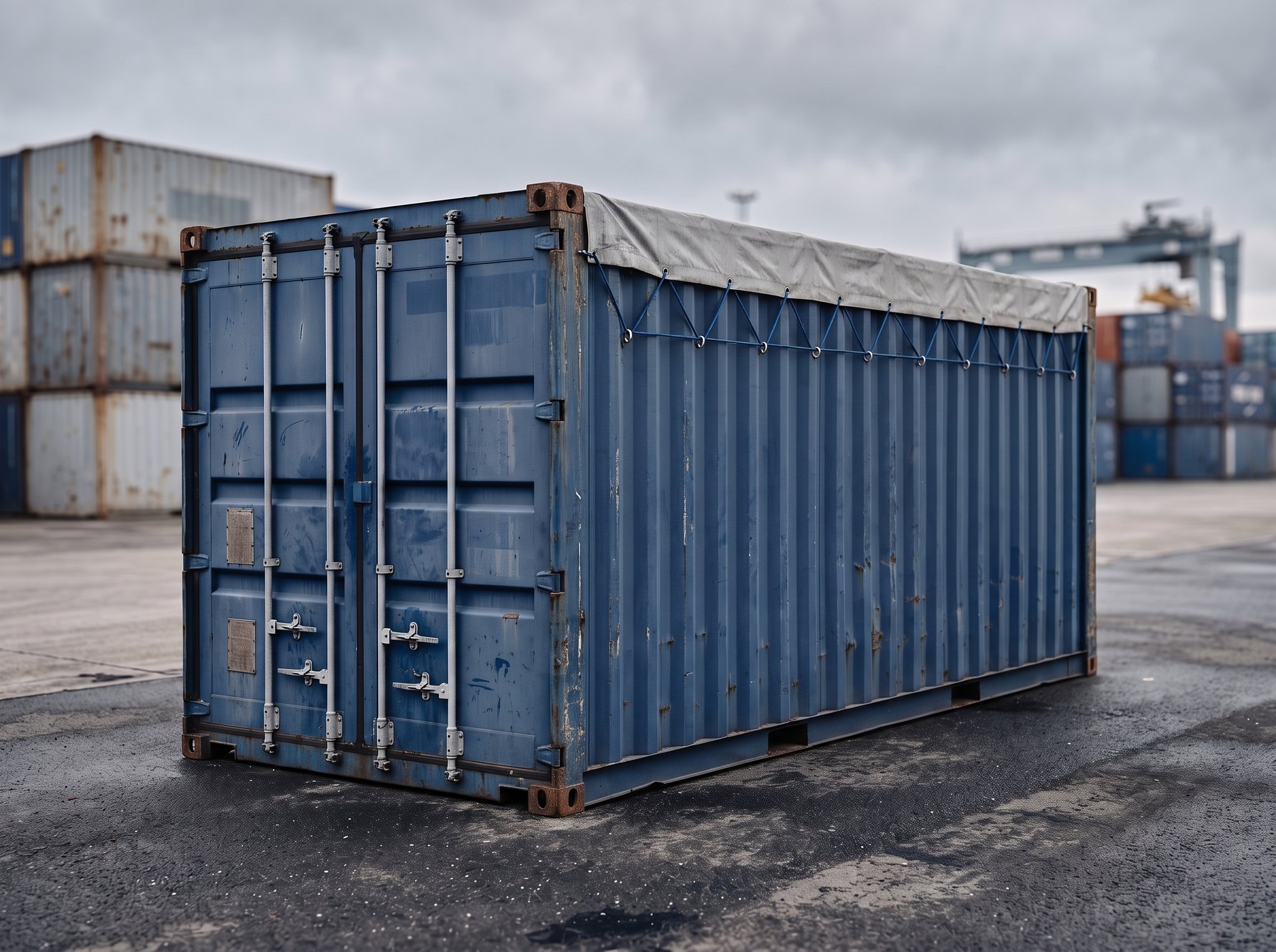 20 Fuß Open-Top Container